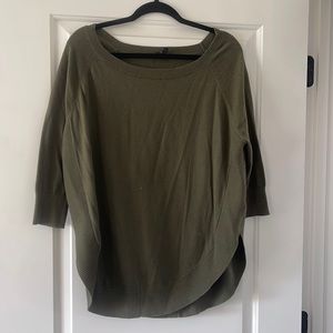 Express Green Sweater